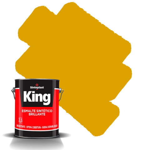 King Esmalte Brillante Amarillo