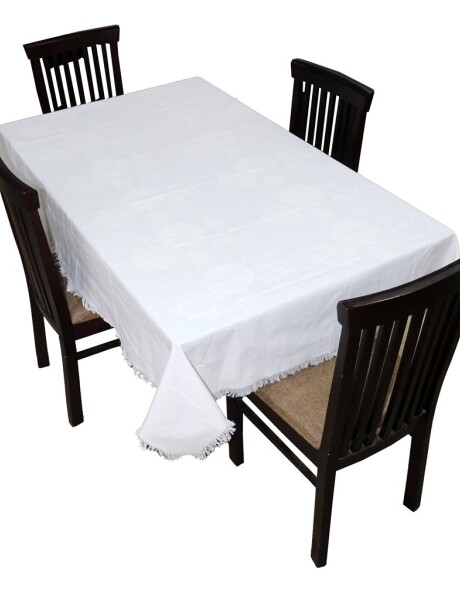 MANTEL ALGODÓN 140X140CM BLANCO MANTEL ALGODÓN 140X140CM BLANCO