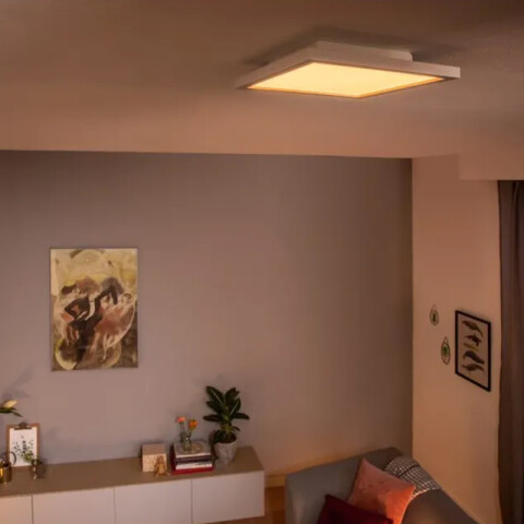 Downlight cuadrado LED 6W 400Lm 102mm luz cálida PH9727