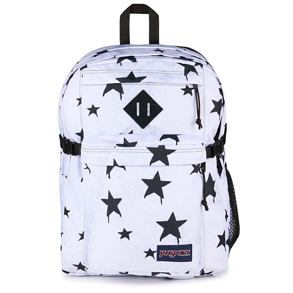 Main Campus Sprayed Stars Black