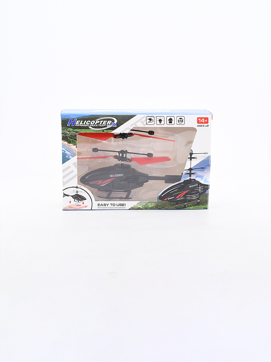 HELICOPTERO CARGA USB - NEGRO 