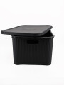CAJA ORGANIZADORA CON TAPA GRIS