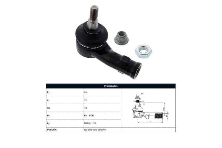 Puntero Ford Focus 98-05 Izq Puntero Ford Focus 98-05 Izq