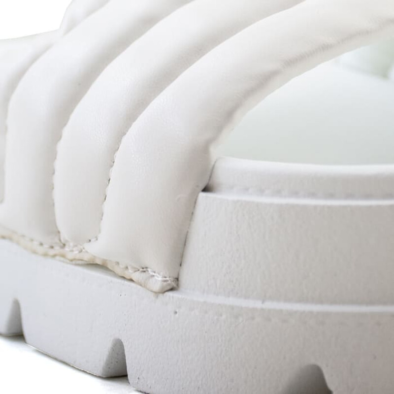 Chinela Chill Sunday de Mujer - T26-21 Blanco