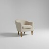BUTACA MADERA CLARA - TAPIZADO TELA CLARA TRAMADA C/BEIGE BUTACA MADERA CLARA - TAPIZADO TELA CLARA TRAMADA C/BEIGE