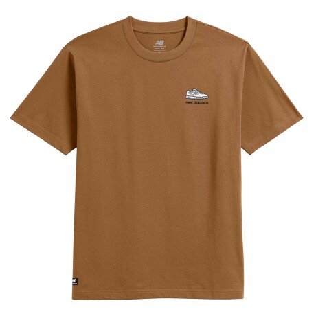 Remera New Balance de hombre - MT31576TOB BROWN