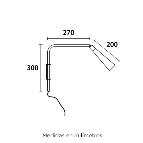 Portátil pared acero/aluminio negro 1XG9 BM1000