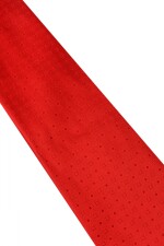 Corbata con pañuelo 8 cm VERMELHO