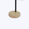 LAMPARA NEGRA/BAMBU 40X14CM Unica