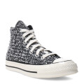 Championes Unisex Converse Chuck 70 Hi Negro - Plata