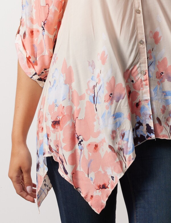 Blusa Printed BEIGE/MULTI