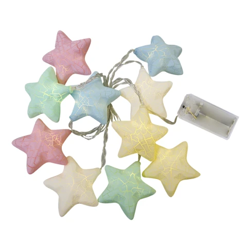 Luces de Navidad X 10 Estrellas 2 M U