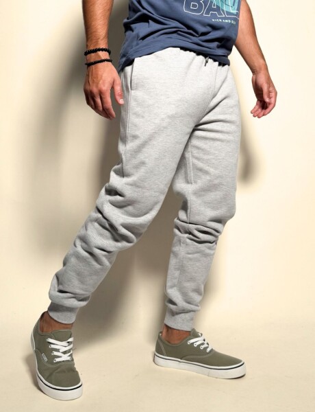 Jogger de algodón Donda Gris Melange