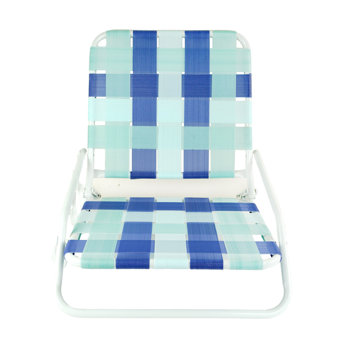 SILLA BAJA PLAYA PLEGABLE 61.5X46X55CM RESPALDO ALTO C/ASA 