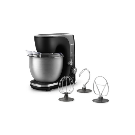 Batidora Philips Planetaria 800W Hr7922 Negra/Plateada