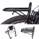 Parrilla Bicicleta Portaequipaje Aluminio Viaje Equipaje Negro