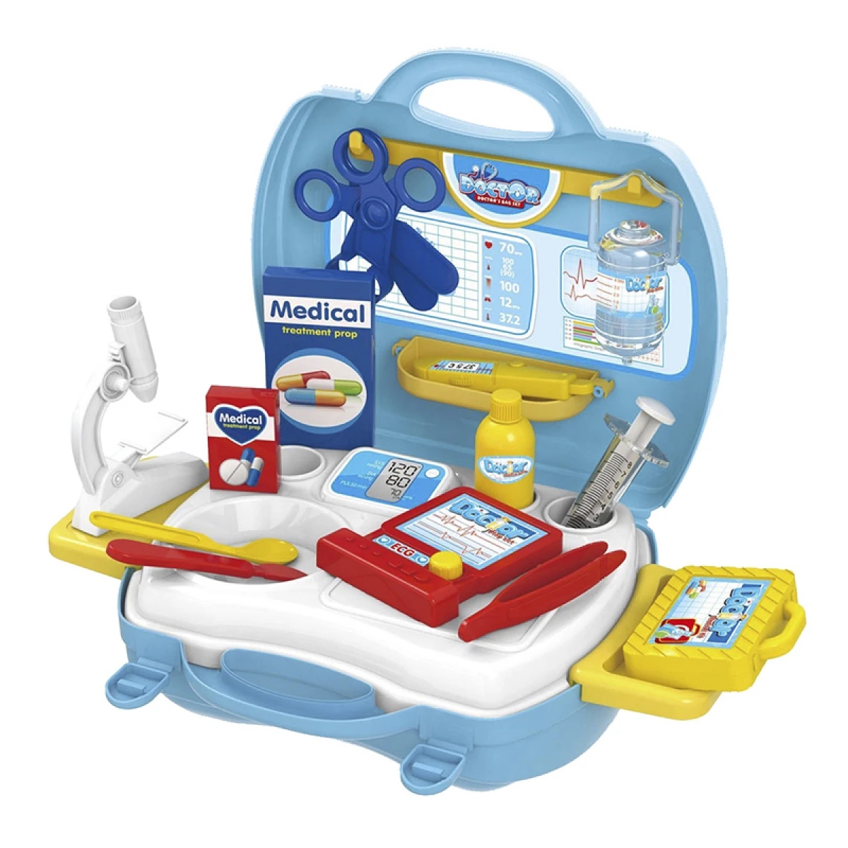 Valija de Doctor Set x 21 Piezas para Transportar 
