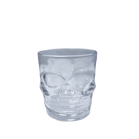 Vaso Vidrio Calavera 4.9*5.8 Vaso Vidrio Calavera 4.9*5.8