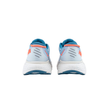 Championes Hoka W Gaviota 4 Light Blue & Orange