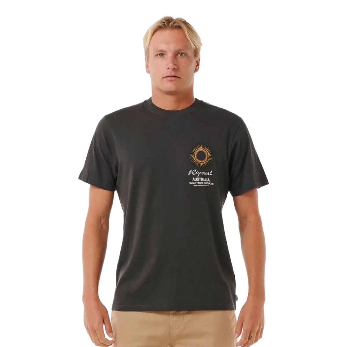 Remera Rip Curl Sunset Desto Tee - Negro 