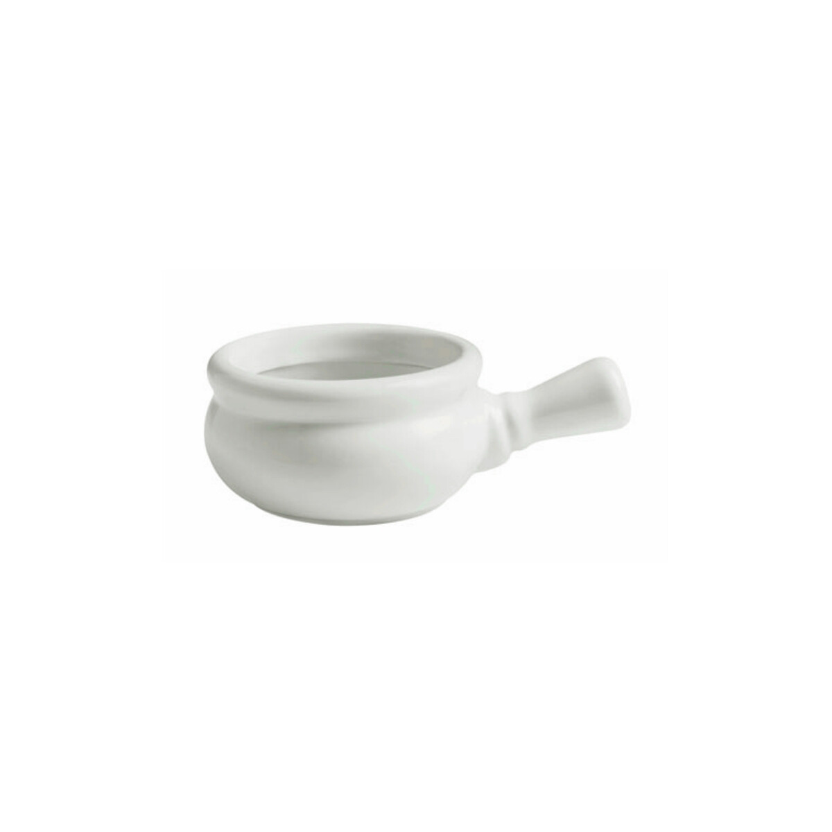 Cazuela con Mango de Porcelana 12 cm - 375 ml 