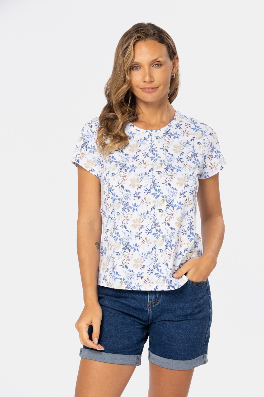 REMERA ESTAMPADA Blanco