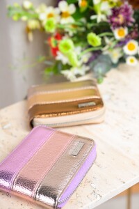 Billetera Mini Combinada Cobre