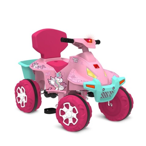 Auto Smart Quad A Pedal Y Paseo Rosa 1220 Auto Smart Quad A Pedal Y Paseo Rosa 1220