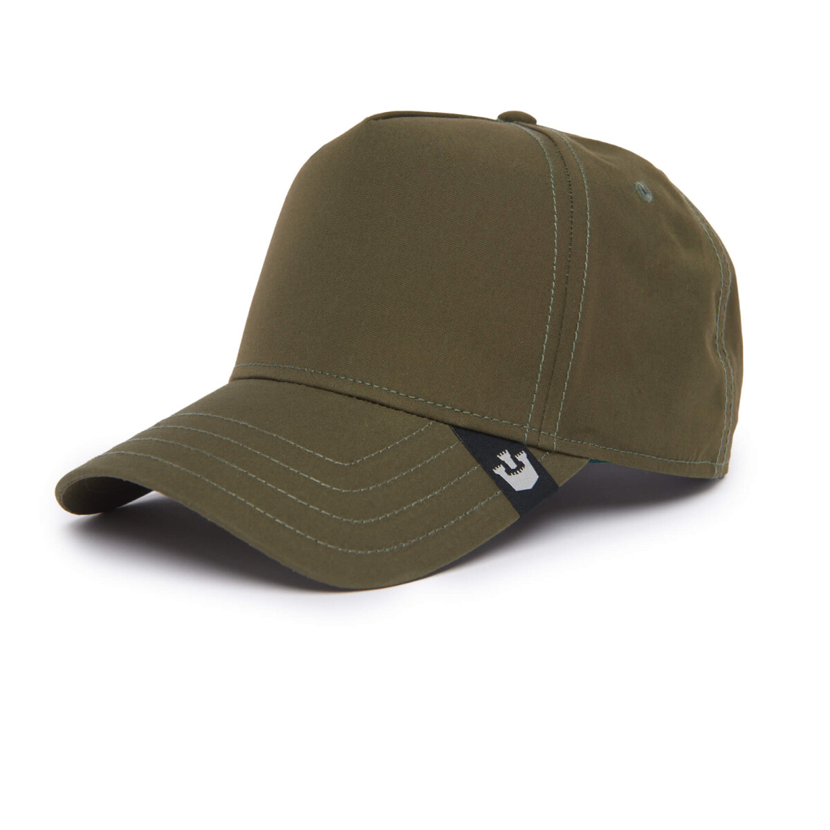 Gorra Goorin Bros Cerrada - Negra Clasica - Verde 