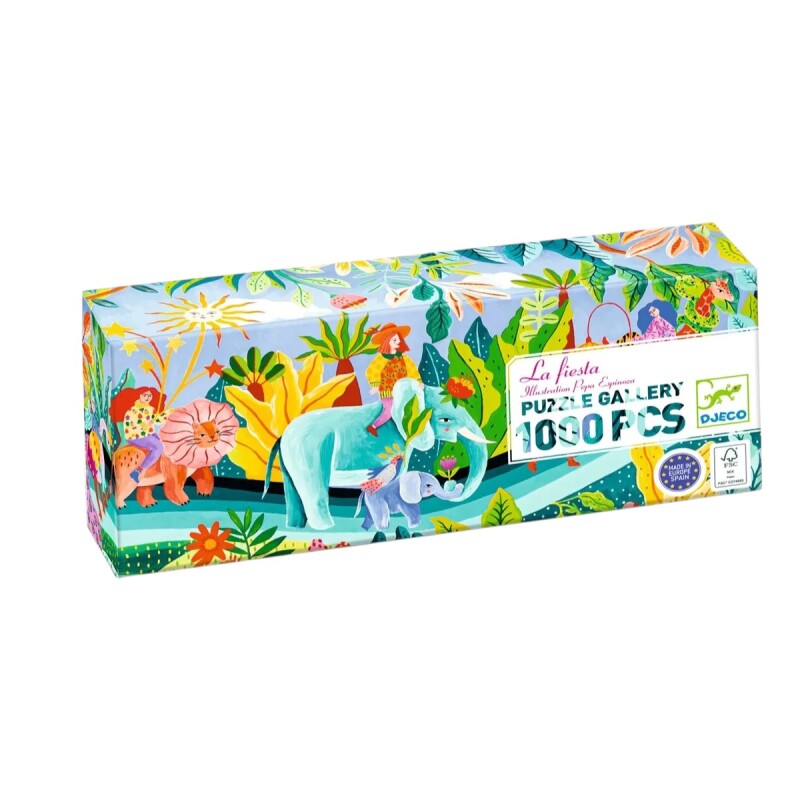 Puzzle Gallery La Fiesta 1000 Djeco Puzzle Gallery La Fiesta 1000 Djeco