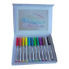 Marcadores Mooving Acrilicos 12 colores Punta Pincel Mooving Marcadores Mooving Acrilicos 12 colores Punta Pincel Mooving
