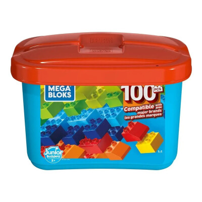Bloques de Construcción Mini Caja 100 Piezas Megabloks Bloques de Construcción Mini Caja 100 Piezas Megabloks