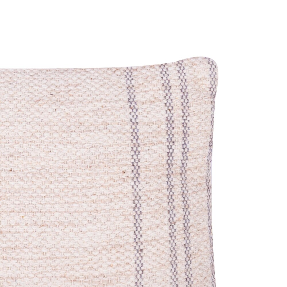 ALMOHADÓN NATURAL/BEIGE ALGODÓN KIRSTEN