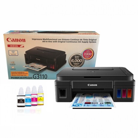Impresora Canon Multifunción Pixma G3110 Wifi 001