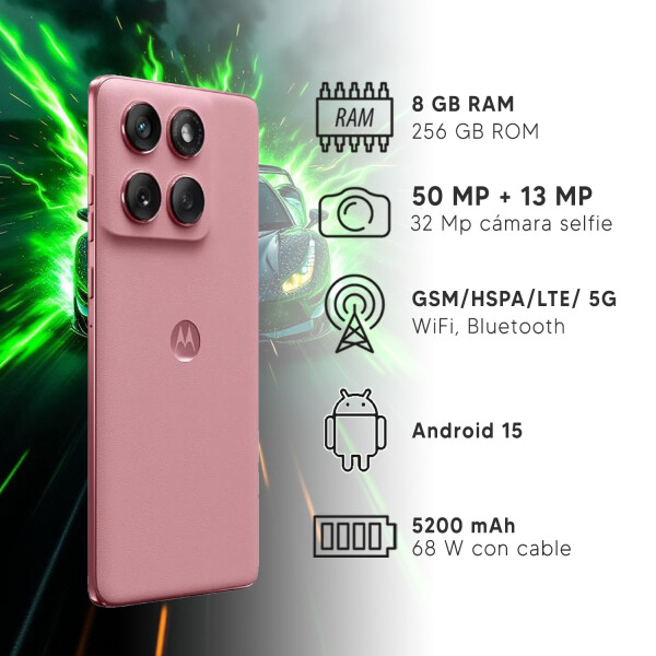 Motorola Edge 60 Fusion 5g 256gb / 8gb ROSA