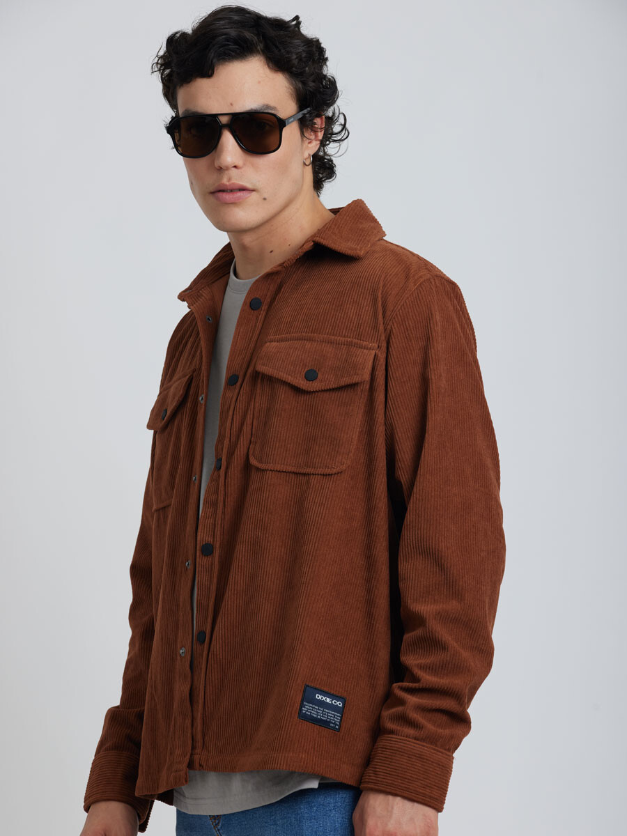 CAMISA KELLAN DIXIE Marrón