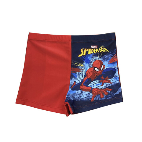 Malla Short Infantil Spiderman Talle S/M/G ROJO