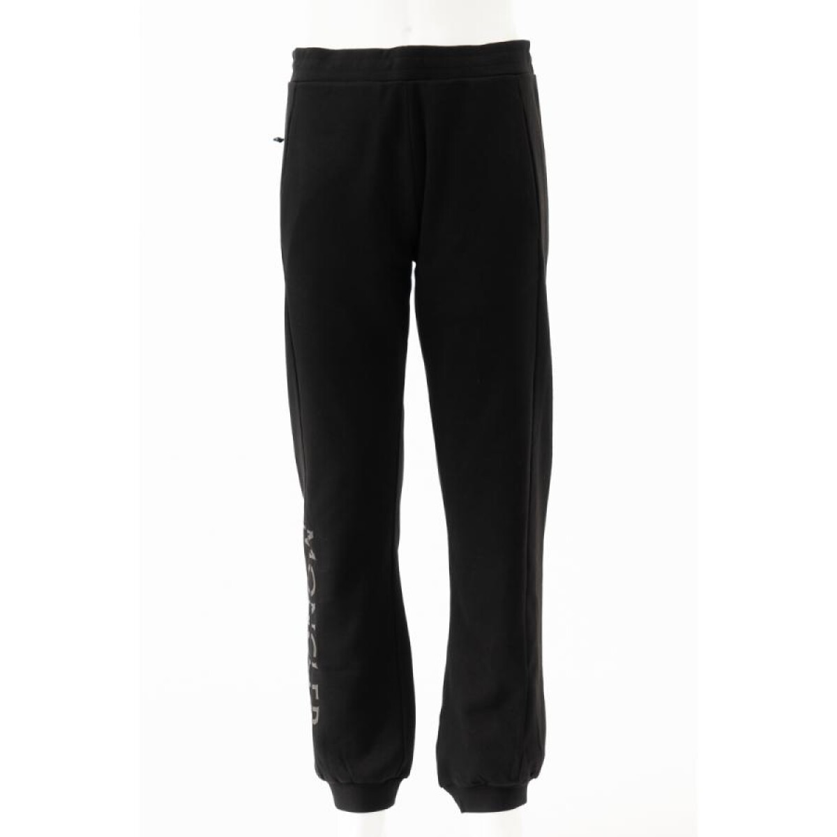 Moncler -Pantalón deportivo de algodón con bolsillos - Negro 