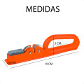 Afilador De Cuchillos Manual Con Piedra Afilador De Cuchillos Manual Con Piedra