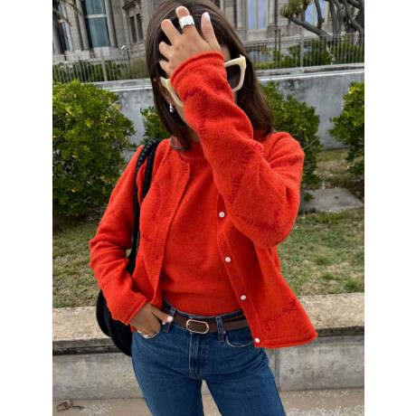 Cardigan Cardi Red