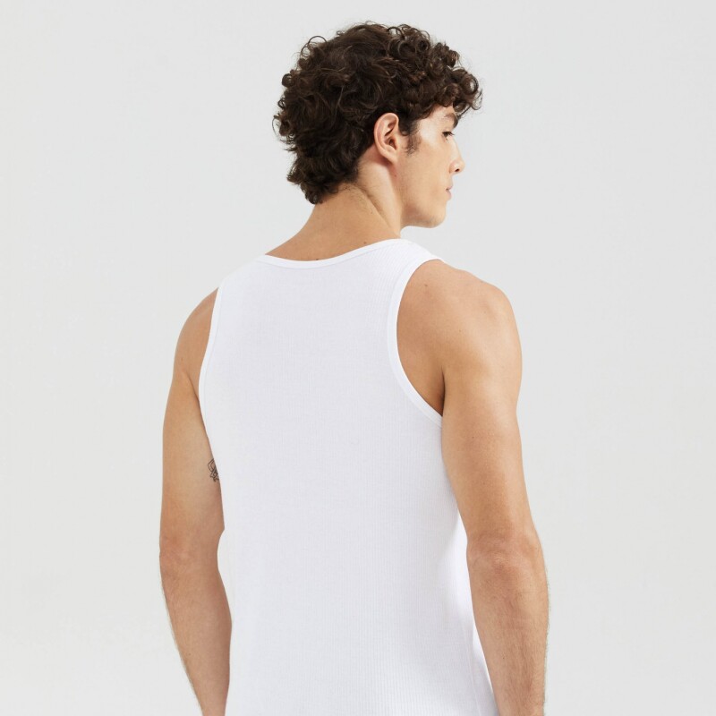 CAMISETA REGATA MASC BRANCO