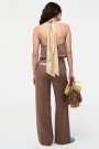 TOP HALTER Chocolate