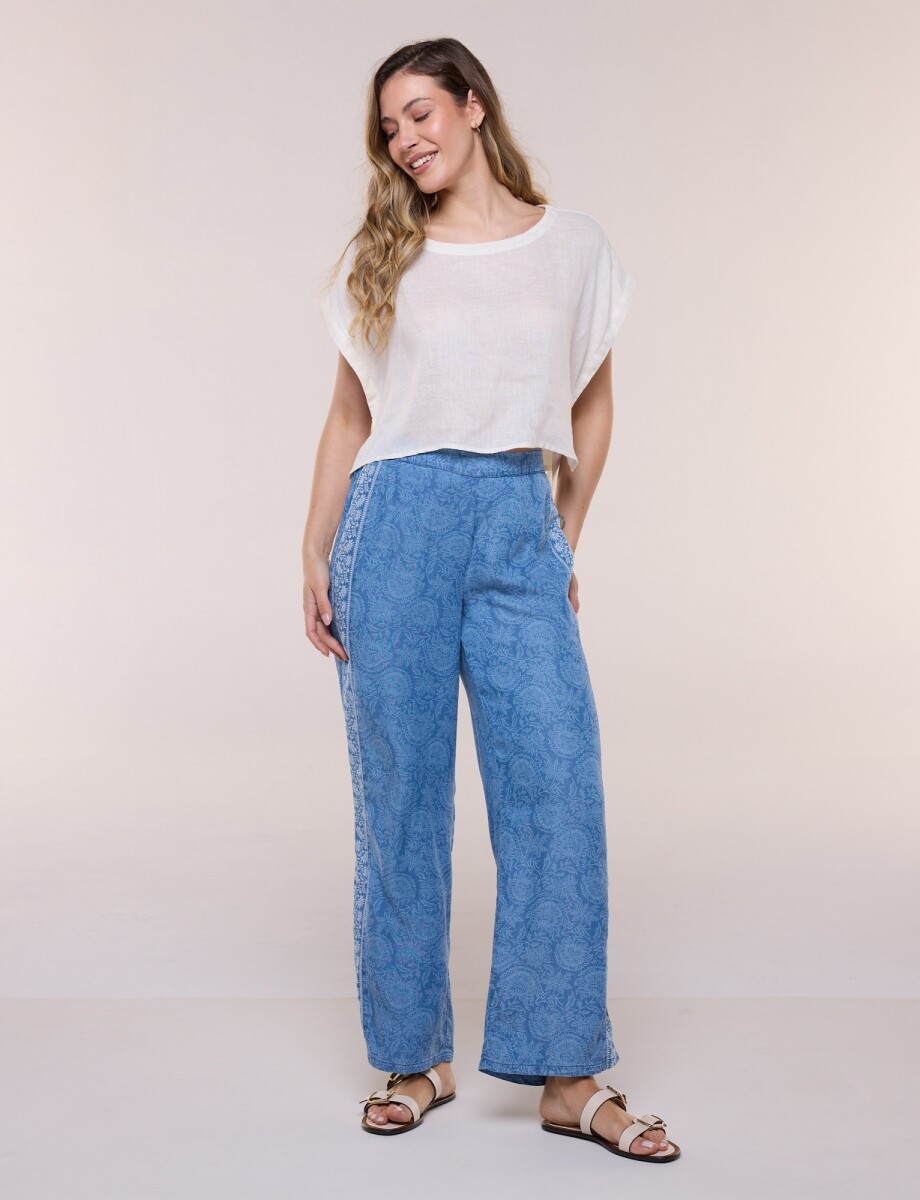 Pantalon Tencel Printed - Jean 