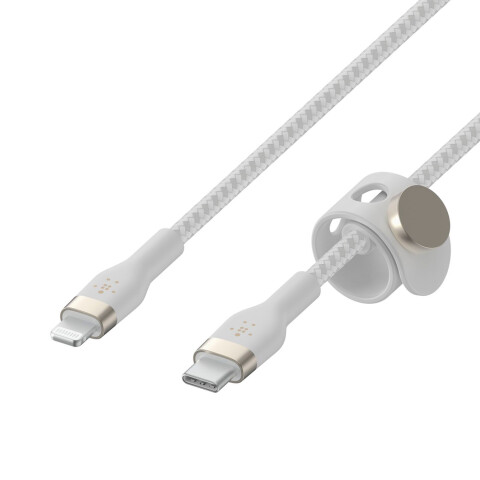Belkin Cable USB-C a Lightning Pro Flex (2m) - White Belkin Cable USB-C a Lightning Pro Flex (2m) - White