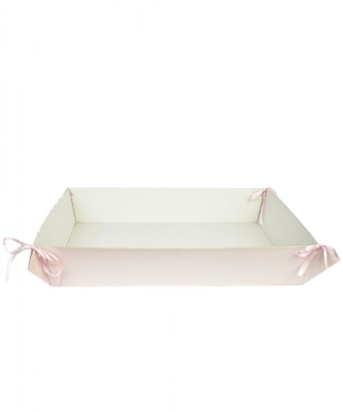 Bandeja baby shower 41x33x8 cm - PERLATO ROSA Bandeja baby shower 41x33x8 cm - PERLATO ROSA