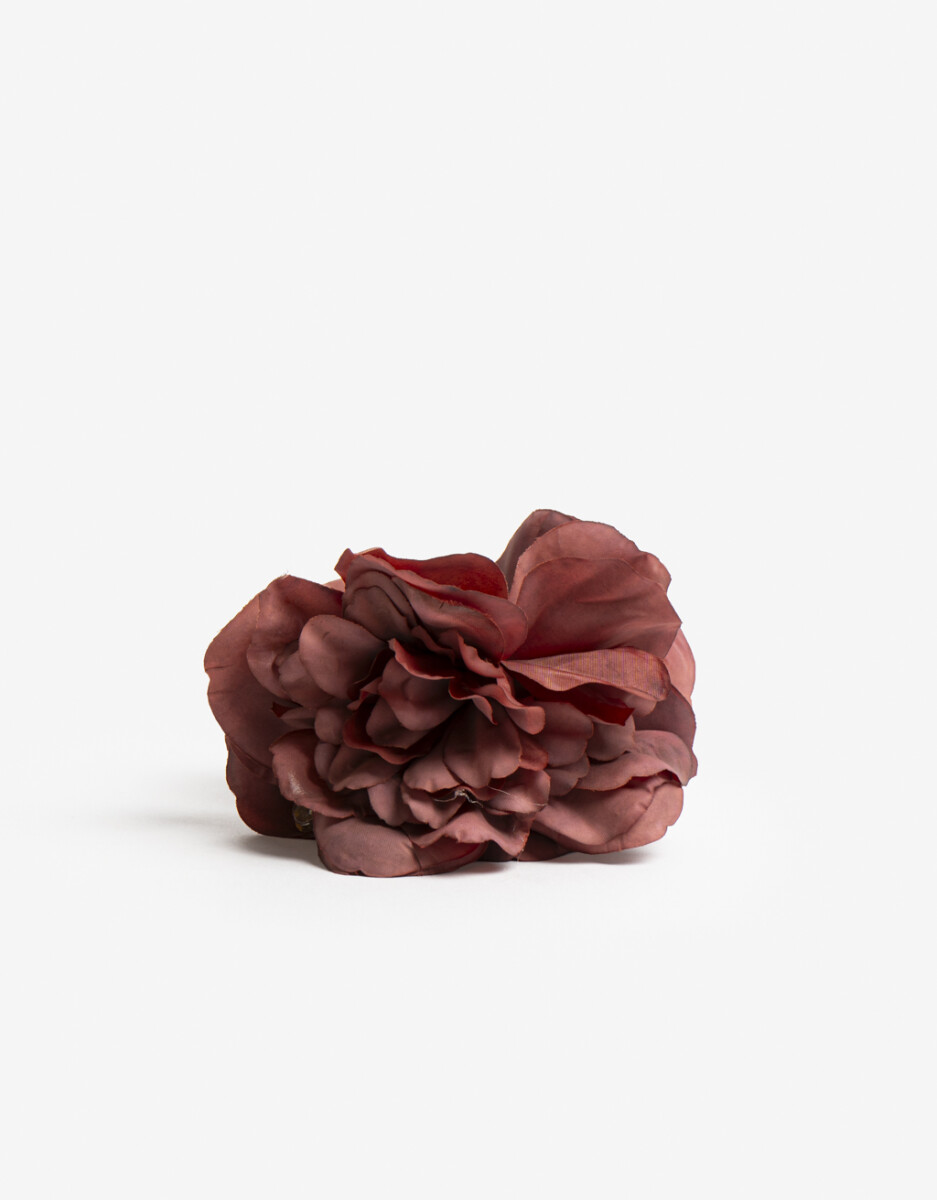 Broche Flor Textil. 