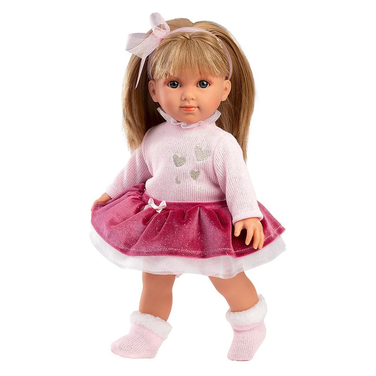 Muñeca Llorens Elena Juguete Realista 35cm C/ Accesorios - Variante Modelo Elena 