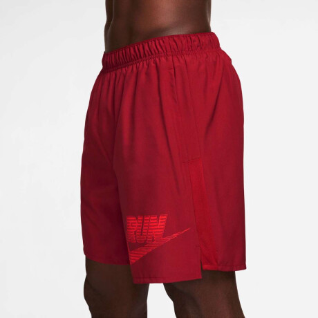 Short Nike Dri-Fit Chllgr Rn Enrgy 7Bf Sh de Hombre Rojo