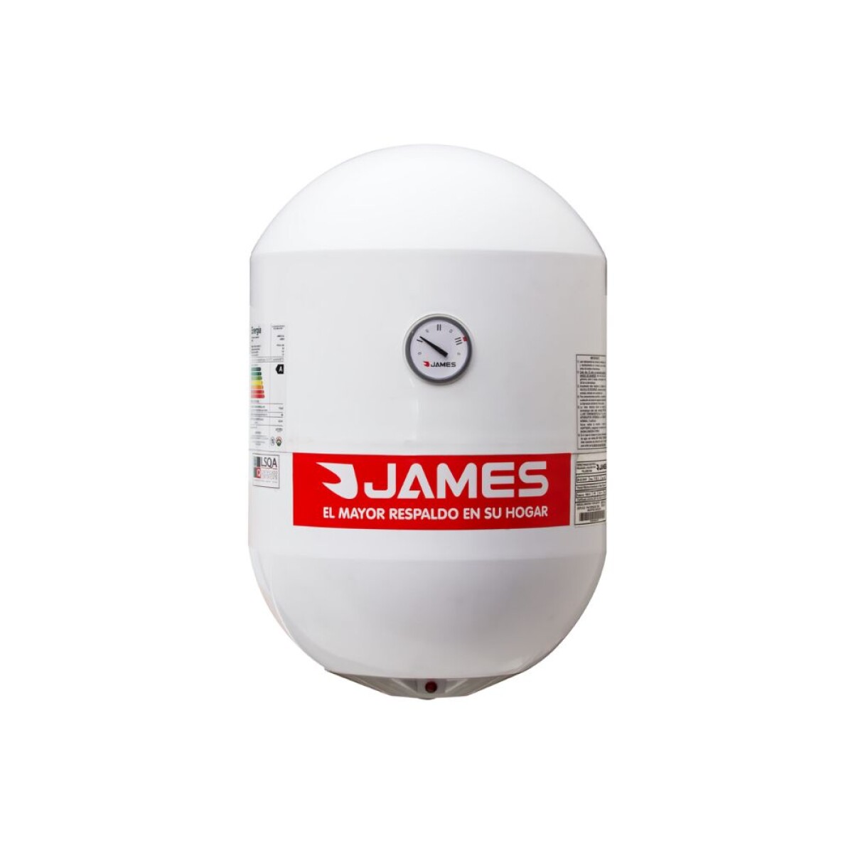 Calefón James 40 Litros Acero 