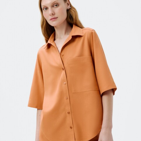 CAMISA FEM TERRACOTA